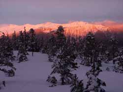 John Muir sunset