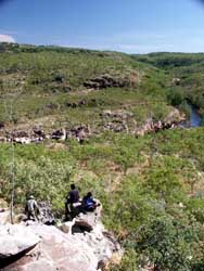 High View near top of Koolpin Gorge