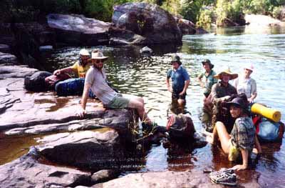 Wet season pack float